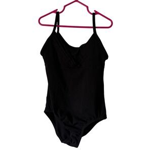 Cat & Jack Black‎ Leotard Kids' Dance Gymnastics Ballet Size M (7/8)